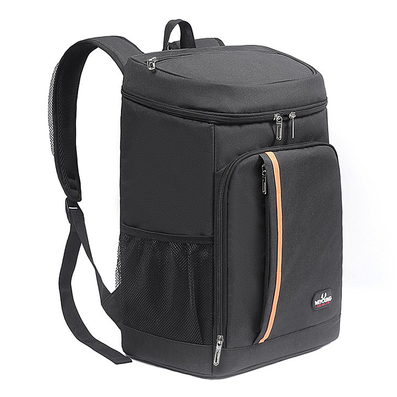 Thermal Cooler Bag Cooler Backpack Leak-Proof Grocery Waterproof Insulated Bag for Outdoor Hiking Picnic Camping Beach Equipment: Black