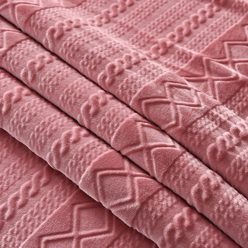 Flanellen Deken Effen Winter Worp Deken Sofa/Bed/Vliegtuig Reizen Dikke Deken Kleur Sprei Super Warme Zachte