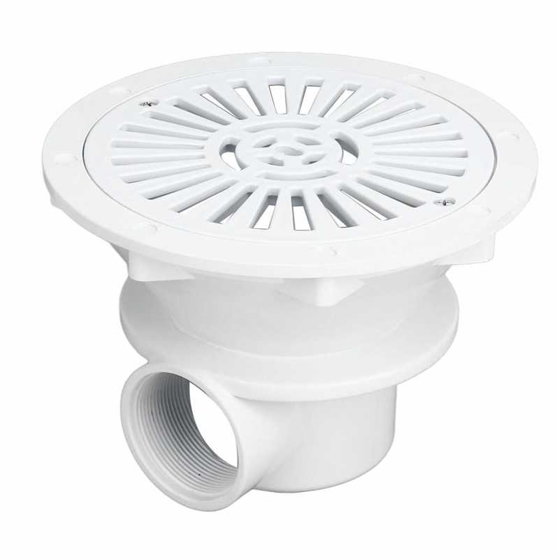 Pool Main Drain Floor Drain Swimming Pool Drain ABS for Water Inlet Draining Accessory