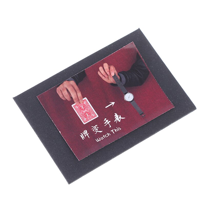 Watch This Magic Tricks Playing Card Change Card to Watch Close Up Illusion 1set