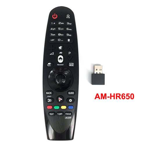 Remote w/ USB AM-HR600/650 AM-HR650A AM-HR18BA AM-HR19BA For LG Magic Remote AN-MR600 AN-MR650 AN-MR650A AN-MR18BA AN-MR19B