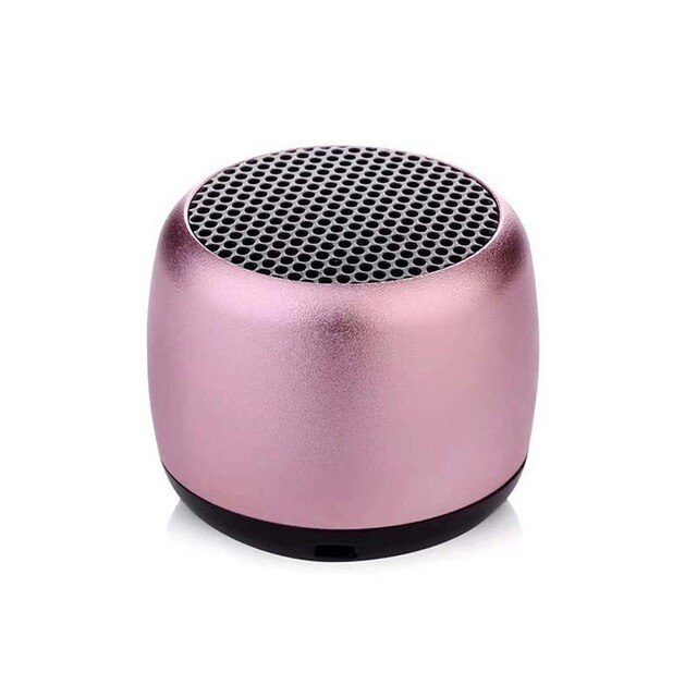 Mini Tragbare Drahtlose Caixa De Som Bluetooth Lautsprecher Musik Klang Kasten Blutooth Für Subwoofer Schallwand Bass Akustik Mp3 Spieler: rosa