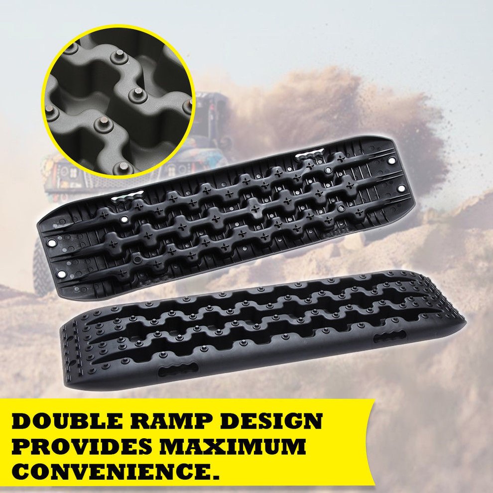 X-BULL Sand Track 2pc Recovery Tracks 10T 4x4 Vehicle Sand/Snow/Mud Trax