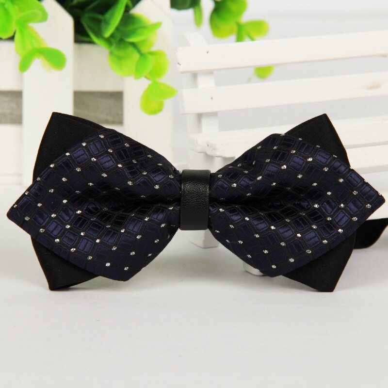 Simple Men's Suit Bow Tie For Groom Wedding Party Men Formal Wear Business Cravat Bow tie Clothing Accessories: 015