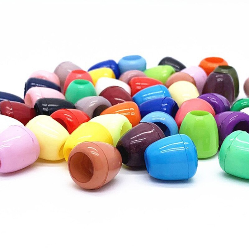 Hebilla de bloqueo de 20 piezas, bloqueador de cabeza de cuerda de colores de plástico, gancho de cordón artesanal, bolsa de ropa, cordones, pieza, suministros de costura