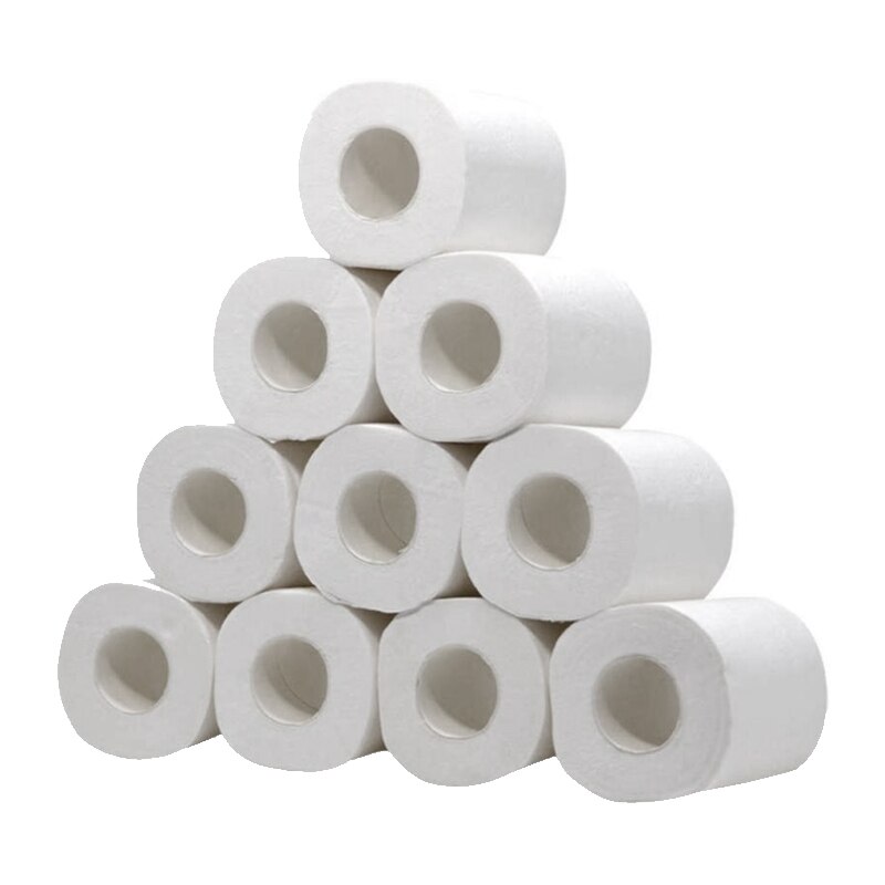 Toilet Roll Paper Paper Napkin Home Bathroom Paper Towel Paper Towel Toilet Tissues Daily Necessities(12 Pack)
