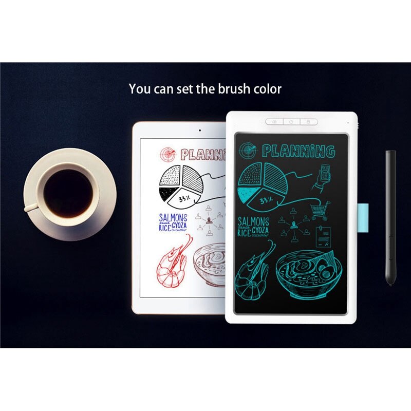 10 Inch LCD Writing Electronic Drawing Tablets WP9612 with 8192 Levels Pressure Sensitive for Kid and Adult