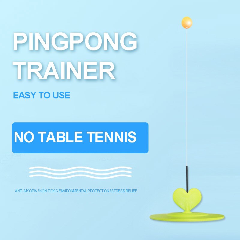 Tavoli Da tennis Rimbalzo Allenatore ping-pong Attrezzature per L'allenamento Elastico Rimbalzo Albero YS-acquistare