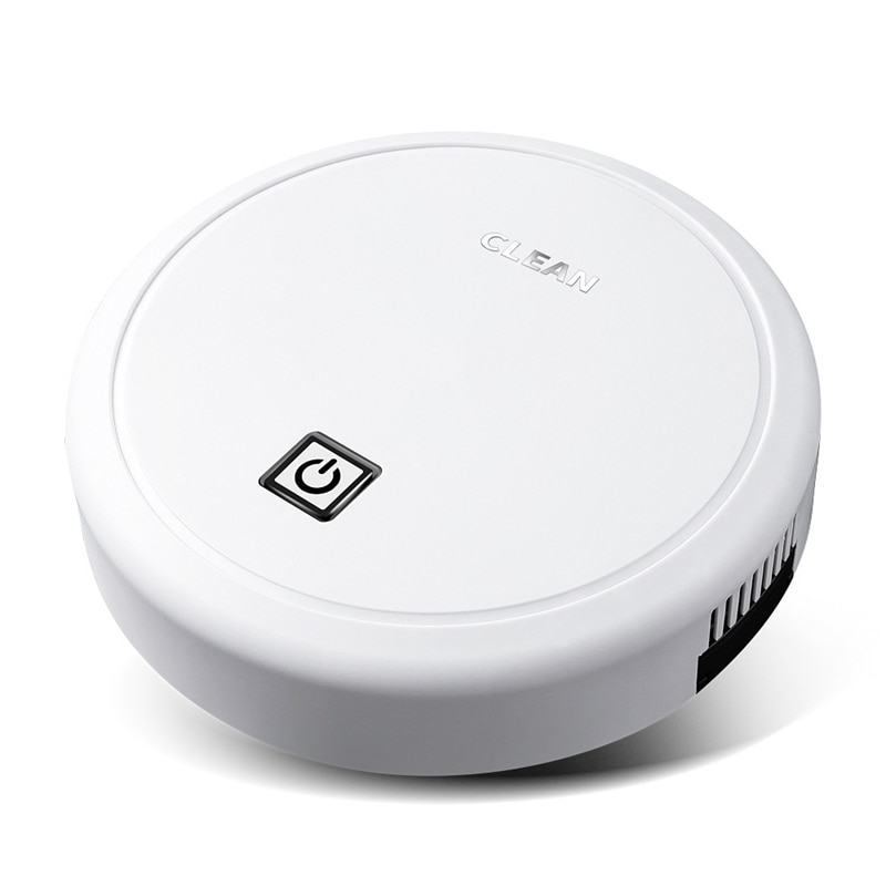 Automatic USB Charging Wireless Sweeping Robot Vacuum Cleaner Cordless Vaccum Robot Carpet Robots Mop Robot: Black