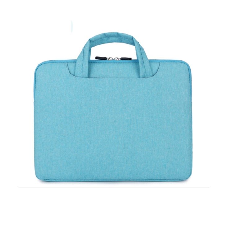 man business bag bostanten maleta 13 inch laptop computer bag briefcase women business document files bag slim handbag: Sky Blue