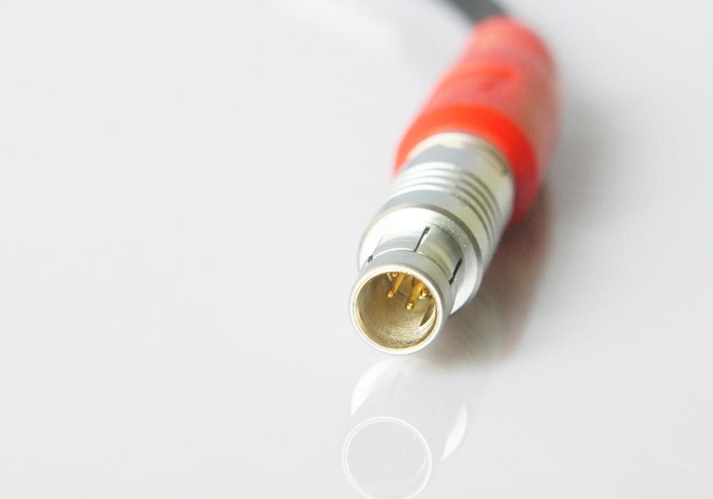 Power Cable For Topcon Gps HiPer Lite Wired To Tow Pin Connector