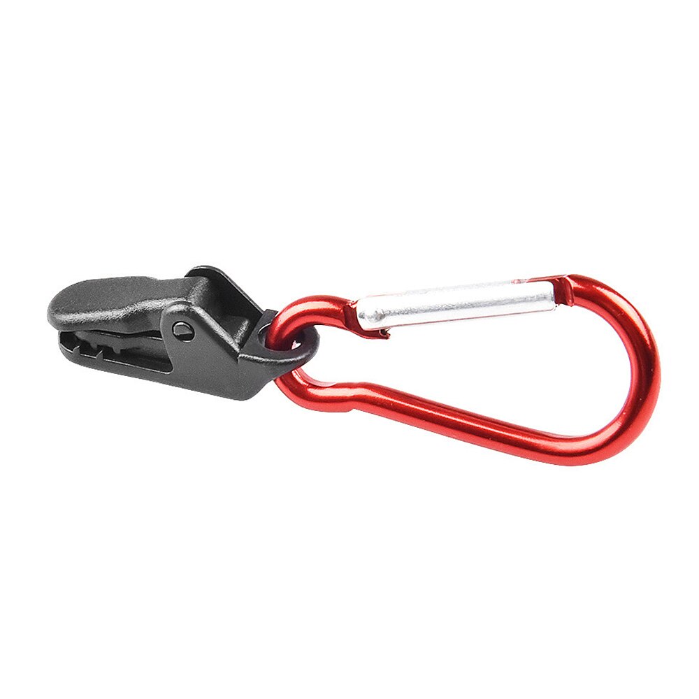 10/20 stk campingtelt presenning fortelt klemme clips telt snaps bøjler stramme låse greb klemme karabinhage campingudstyr