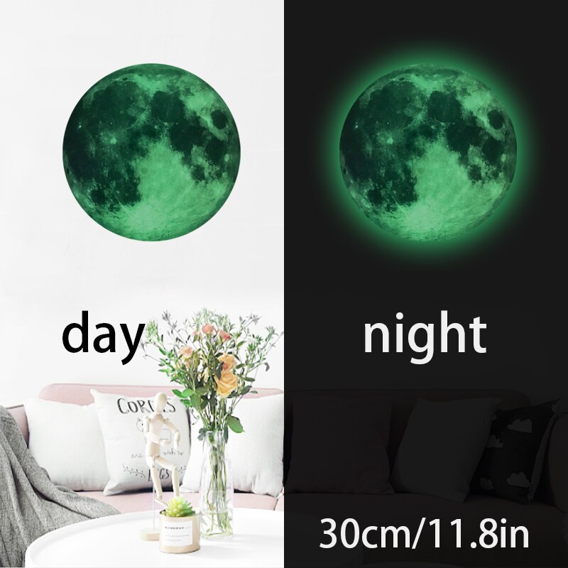 Stickers muraux lumineux de l'univers, planète galaxie, décoration de plafond, chambre d'enfant, système solaire, décoration murale fluorescente