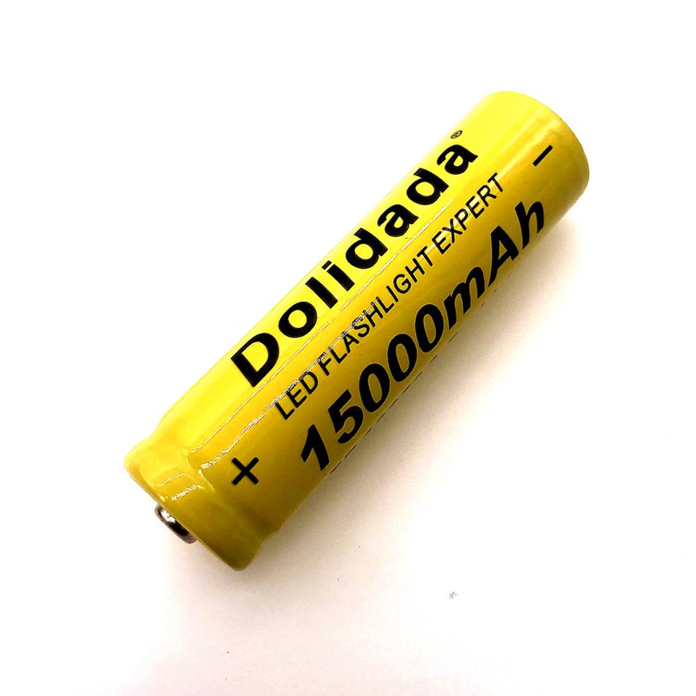 1-10pcs Brand 18650 battery 3.7 V 15000 mAh Rechargeable lithium battery High capacity battery for flashlight