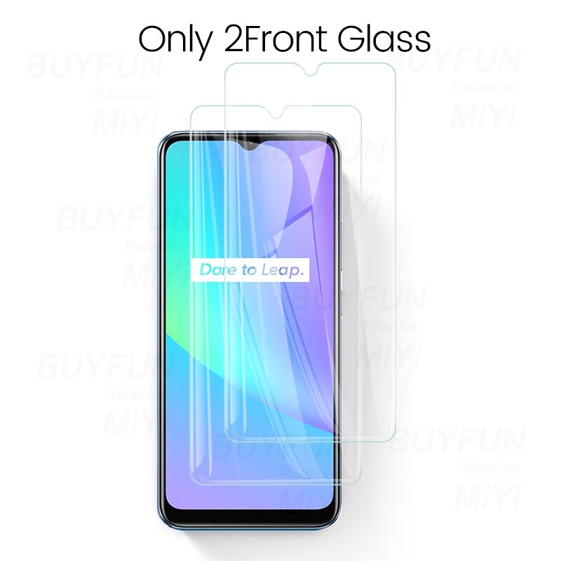 1to4 Camera Lens Beschermende Glas Realme C25 C25s Glas Screen Protectors Op Realmi Realmy Rijk Relme C 25 S 25 S 25c Telefoon Film: only 2front glass / For Realme C25 2021