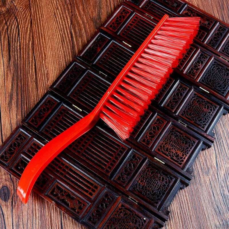 Knut bröllop festliga förnödenheter ljusröd damm borttagning säng borste brud hemgift leveranser multifunktionell säng borste: Default Title