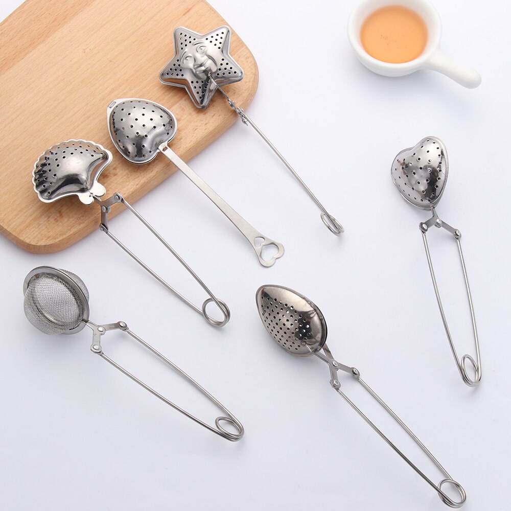 1PC Stainless Steel tea infuser Mesh Reusable Tea Bag Firmly Filter Tea strainer Mug Teapot Gadgets Durable Teaware