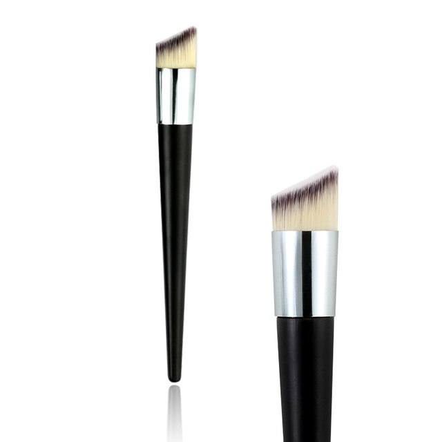 HMQ-brocha Kabuki de contorno , la mejor brocha para base de maquillaje, brochas de maquillaje rápidas, herramientas esenciales de belleza: 1pcs--