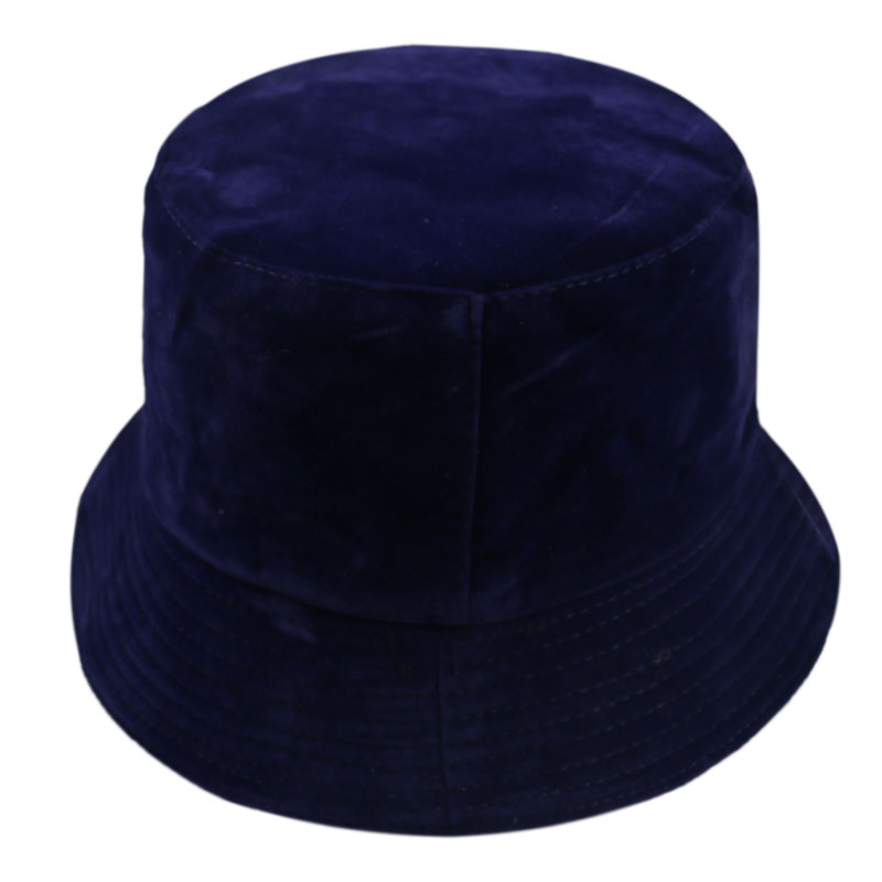 Foxmom chapéu de veludo em cor sólida, chapéu caçamba preto e branco para outono e inverno, masculino e feminino