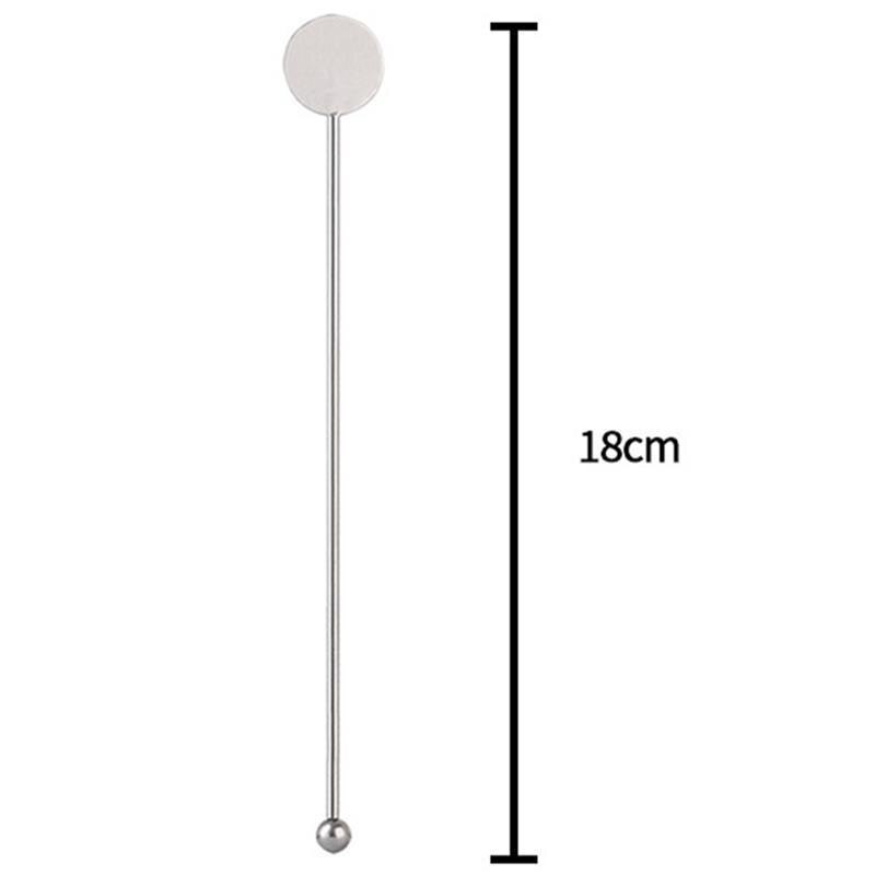 Mixing Spoon Stainless Steel Long Handle Bar Spoon Cocktail Stirrer Stirring Rod Cocktail Drink Swizzle Stick Bartender Tools: A