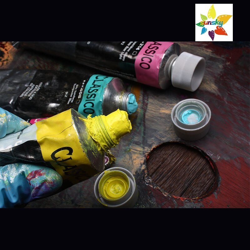 Original Italien Maimeri Classico Öl farbe gesättigt farbe röhrenförmig 60ml einzigen 77 farben Selbst ausgewählt Professionelle Kunst liefert