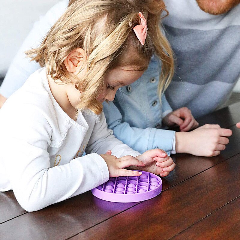 Push-Pops Blase Sensorischen Spielzeug Autismus Bedürfnisse Squishy Stressabbau Spielzeug Erwachsenen Kind Lustige Anti-stress Öffnet Es Zappeln reliver Stress