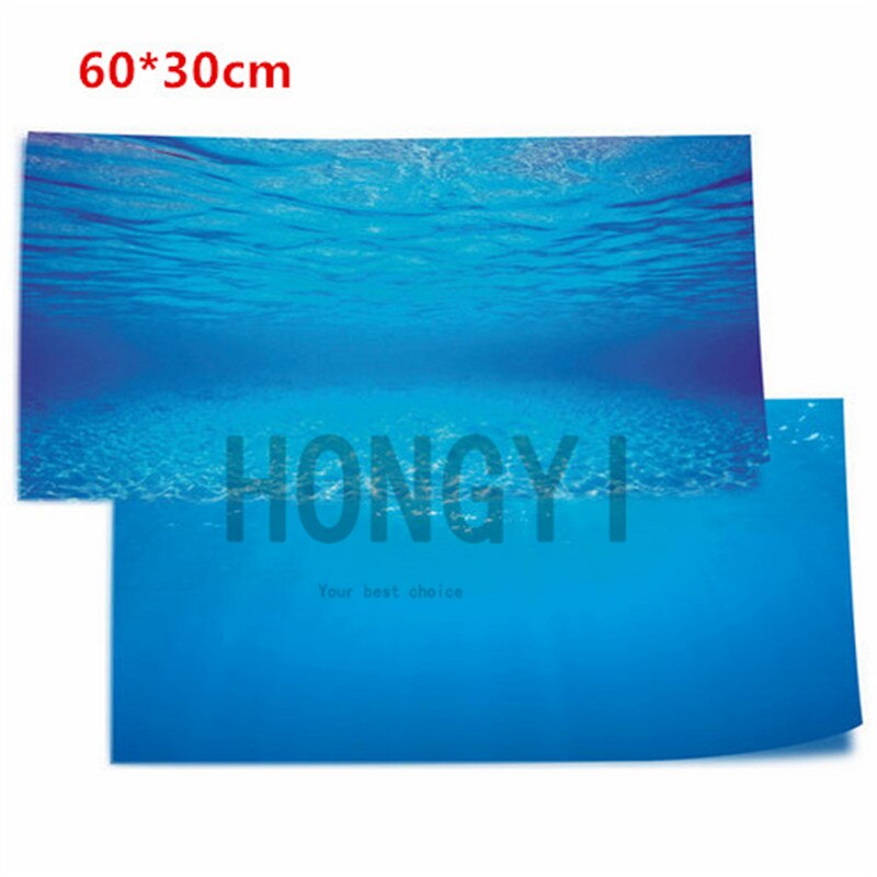JUWEL 1 pezzo nuovo PVC Doppio di lato acquario sfondo manifesto decorazione della parete del serbatoio di pesce immagine di sfondo olio di silicone
