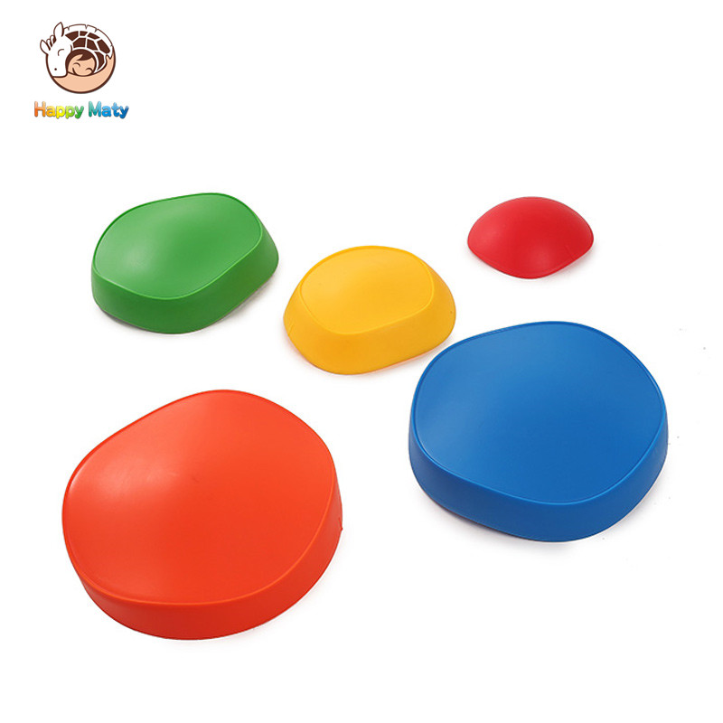 Happymaty Crossing the River Stone Kindergarten Children Stepping Stone Indoor Outdoor Balance Training Sports Toy For Kids