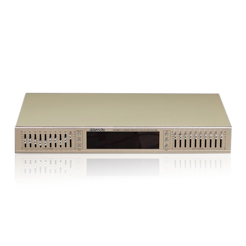 Hifi EQ665 Equalizer Stereo Tone Control Audiophile Diy Dual 10-Segment Pre-Timing Hi End Hifi Equalizer