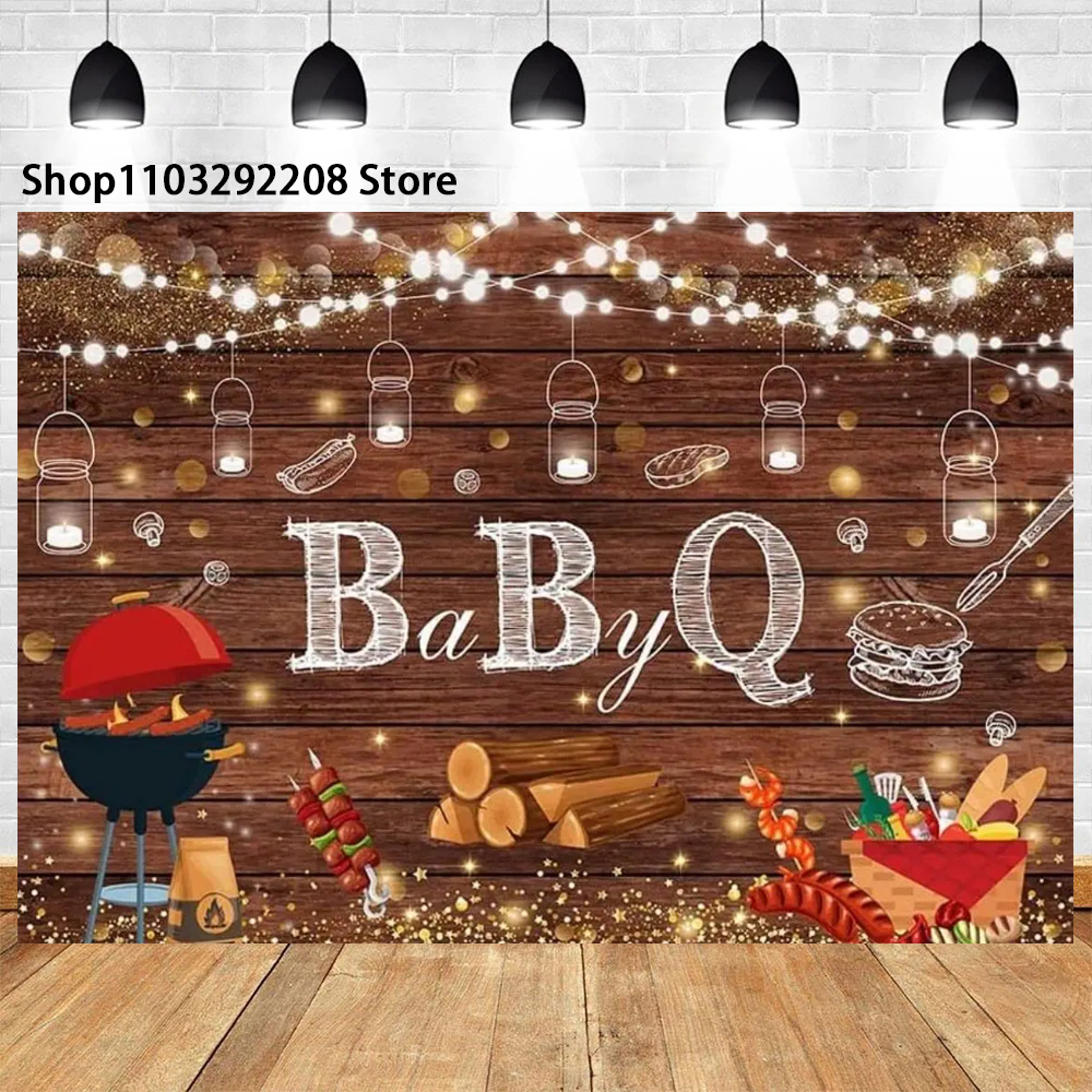 Picnic Party Theme Photography Background Outdoor BBQ Party Red and White Check Wood Backdrop Family BBQ Decor Photocall Banner: XL / DEEP BLUE