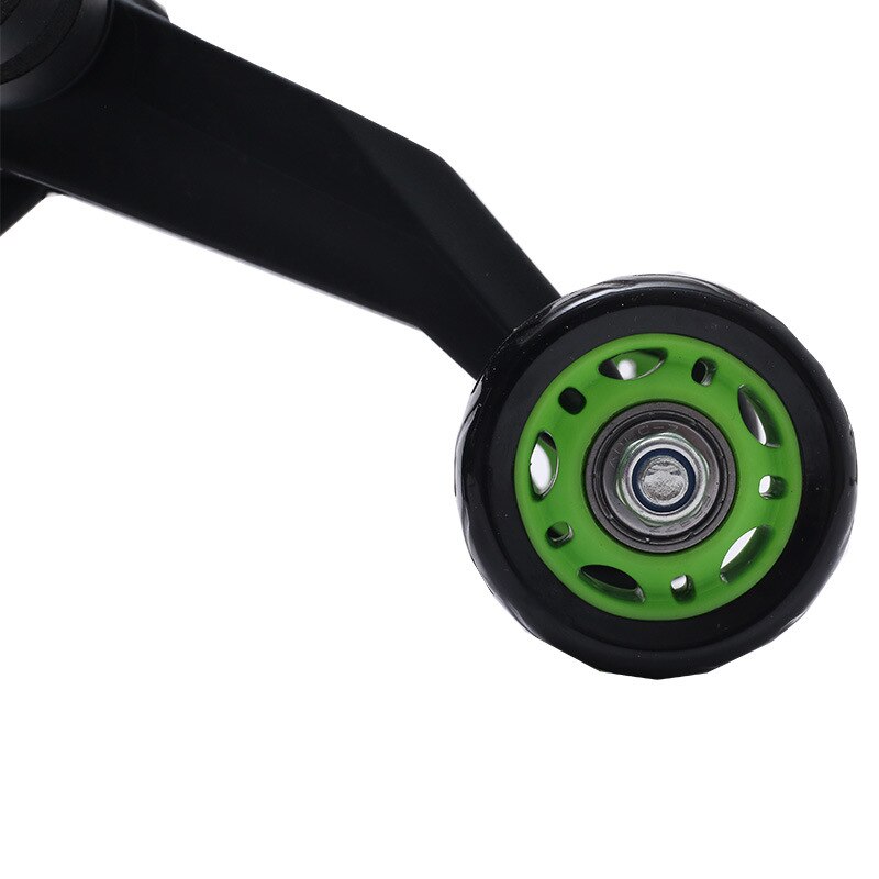AB Roller 4 Wheel Power Abdominal Wheel Roller Trainer For Workout Fitness Gym Exercise Body Building