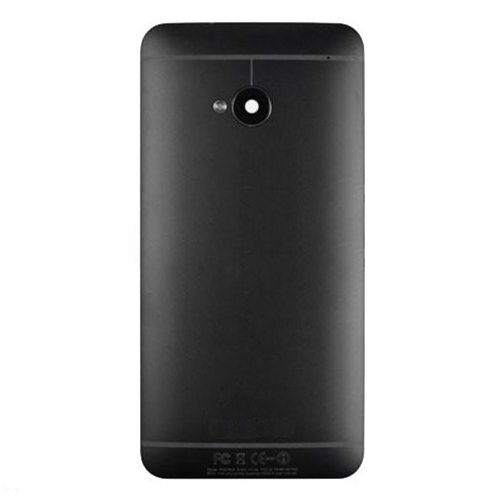 Originele Voor HTC een M7 801e 801n Batterij Cover Deur Terug Behuizing Achter Voor HTC EEN M7 Batterij Deur vervangende Onderdelen: Black