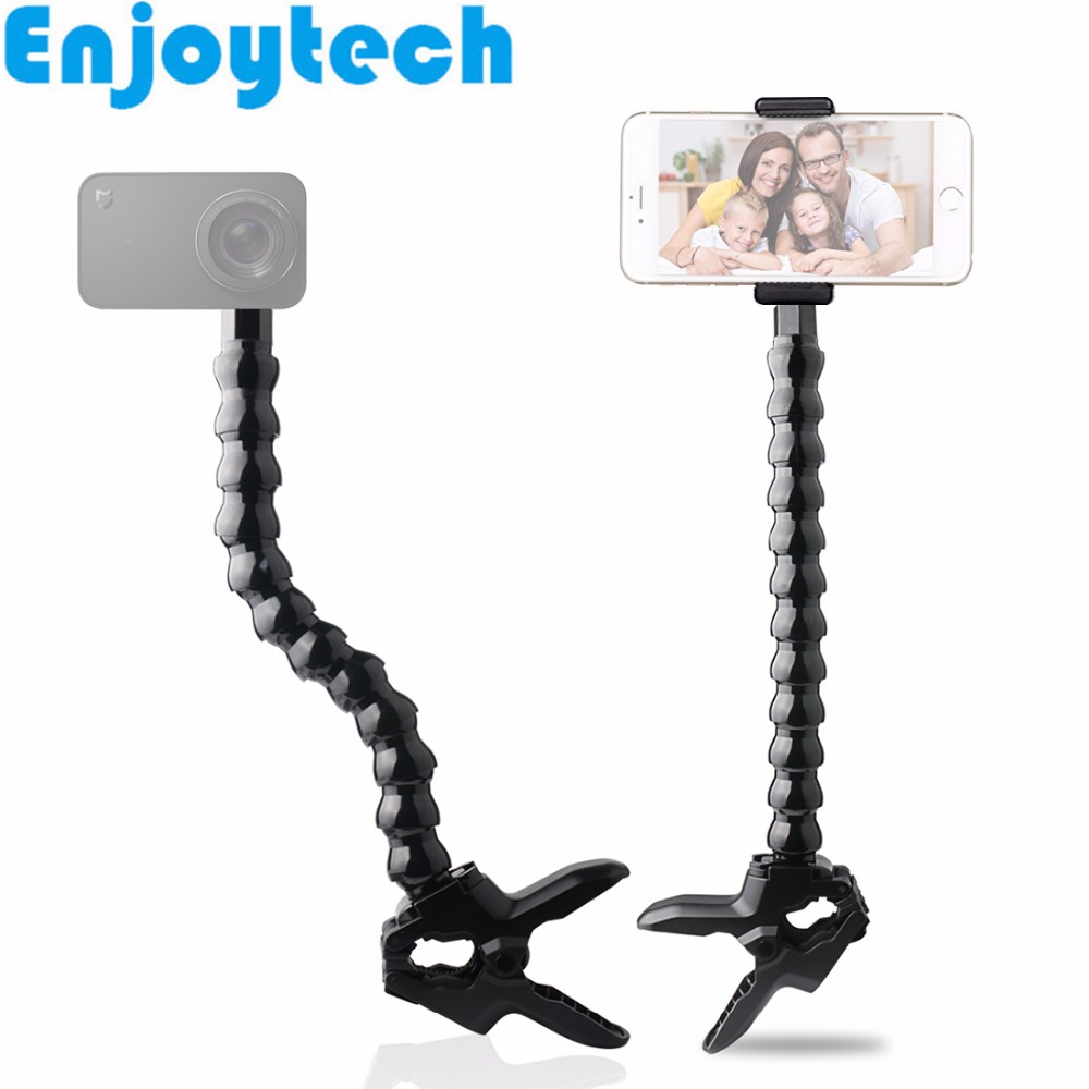 Flexibele Octopus Monopod met 1/4 inch Schroef Adapter voor Gopro Hero SJcam Camera Selfie Stick met houder voor Telefoons