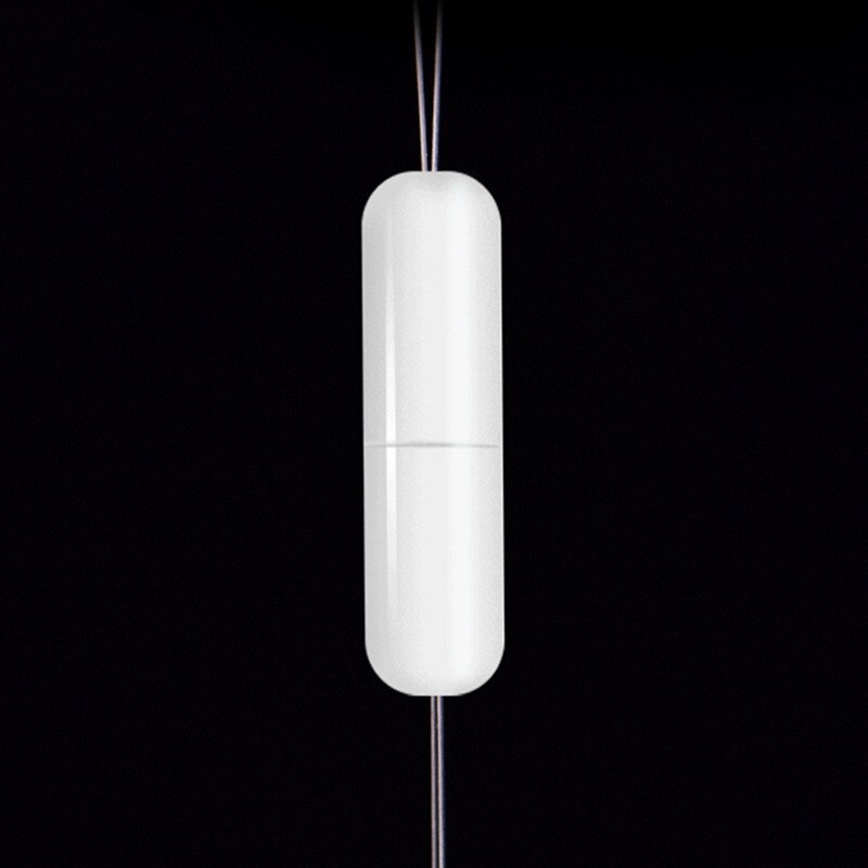 300 unids/lote de tapón de goma transparente flotador S M L tapón Bobber de pesca flotador cilíndrico Space Bean Fish Line Accesorios