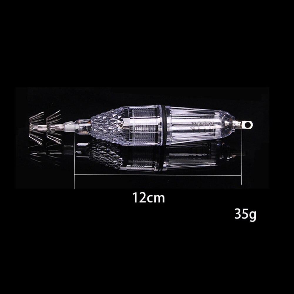 LED Squid Lure Lamp Deep Sea Fishing Squid Octopus Cuttlefish Umbrella Hook Waterproof Attracting Light Fishing Accessories