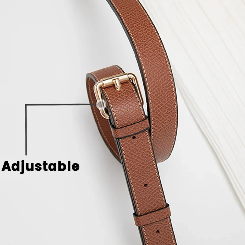 Bag Adjustable Shoulder Strap For Longchamp Small Short Handle Bag Modified Messenger Strap Real Leather