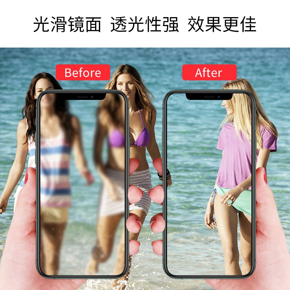Linse film convert x xs  to 11 pro for iphone x xs bare for moro skyld