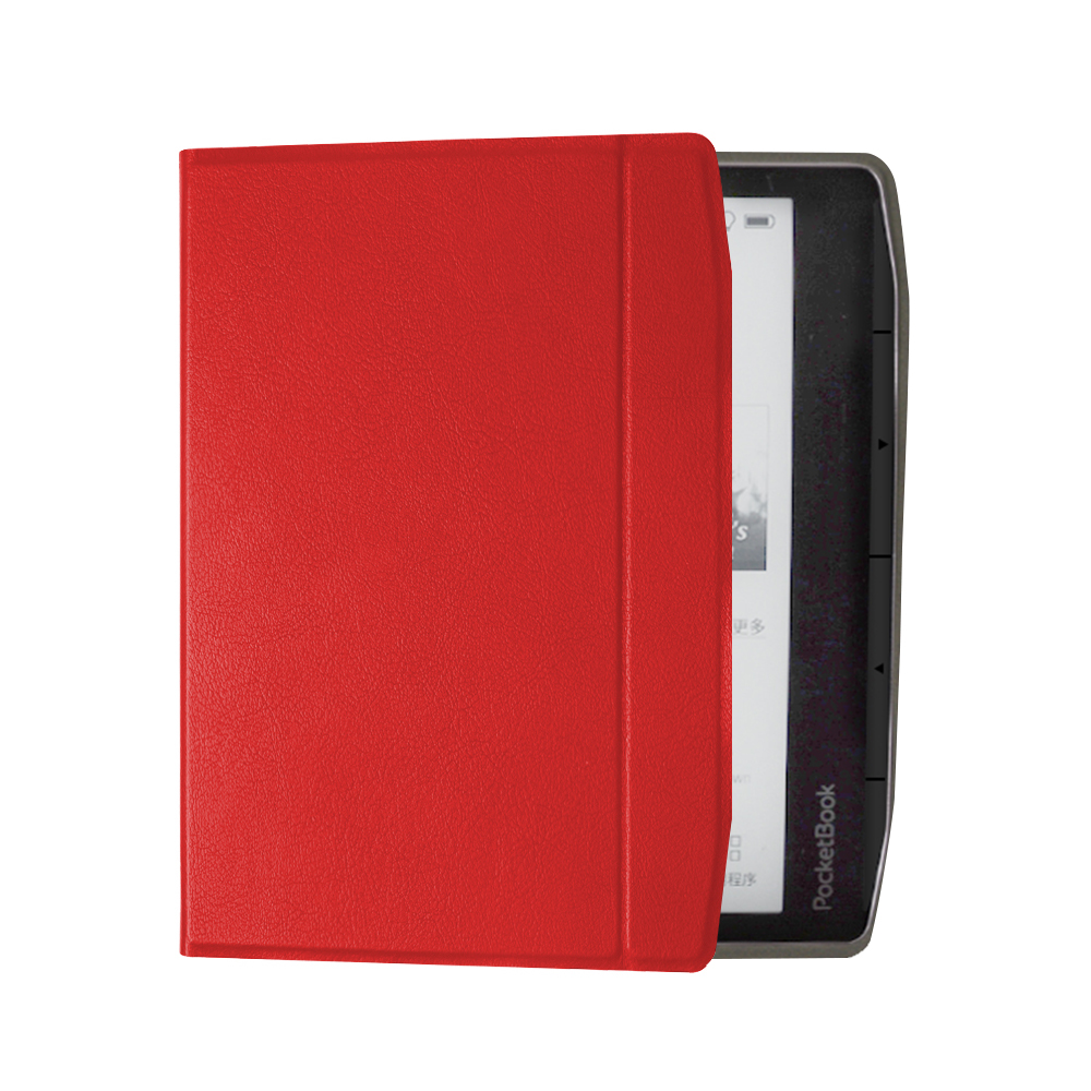 For Pocketbook Era Case PB700 7 inch Flip PU Leather Case Auto Wake Sleep 7'' 700 Magnetic Book Cover E-Reader Funda: Red