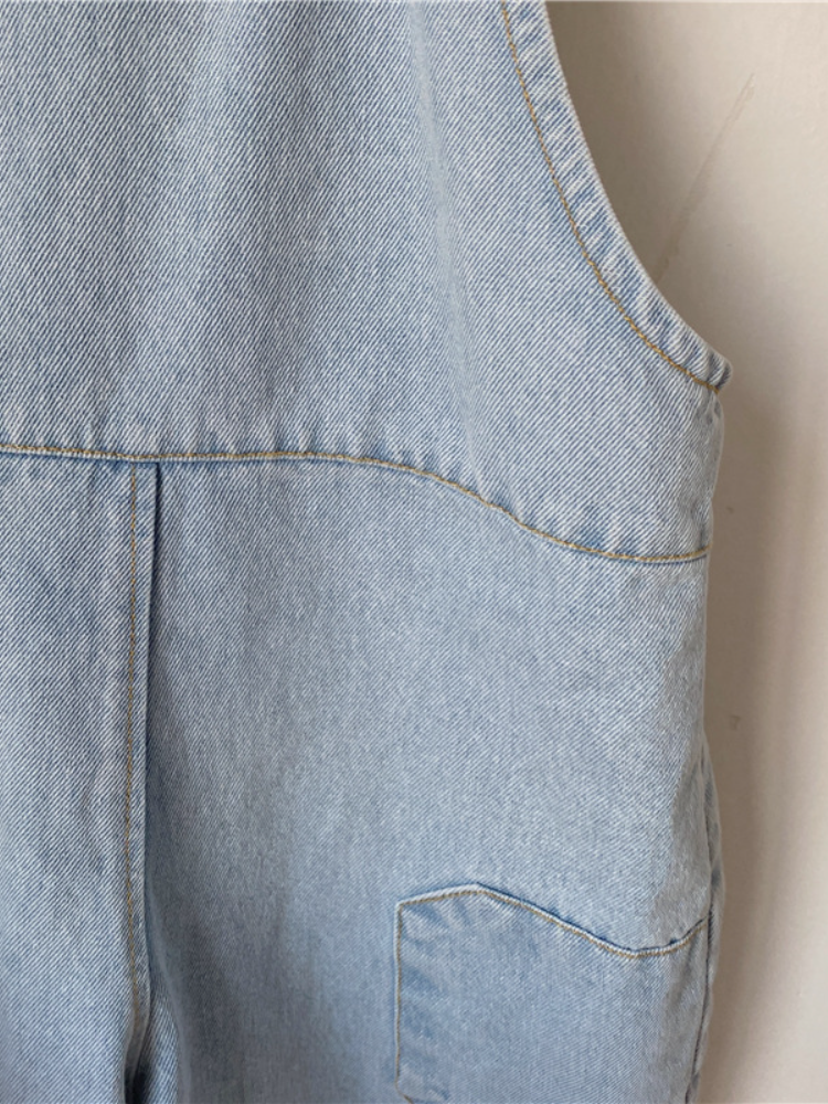 HoneyCherry – salopette en denim pour enfants, couleur claire, printemps 2022