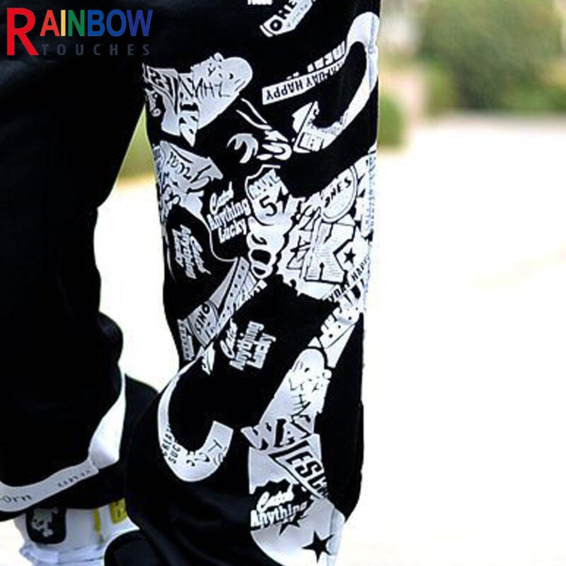 Arc-en-ciel touch – pantalon ample pour homme, , décontracté, sport, entraînement, Fitness, Style de rue, tendance, lettres, surdimensionné