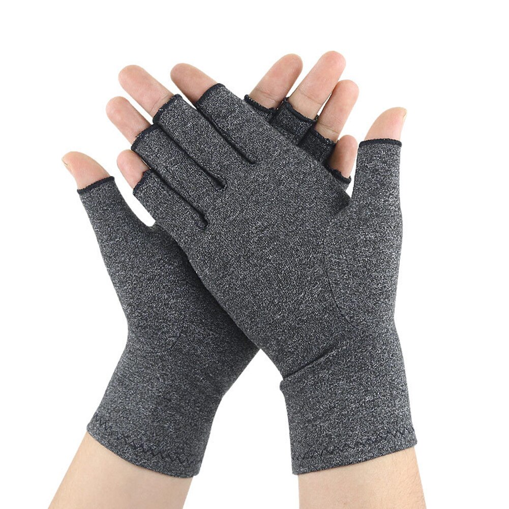 1 par kompression gigt handsker touch screen anti gigt terapi handsker smerte smerter led lindring vinter varmt armbånd