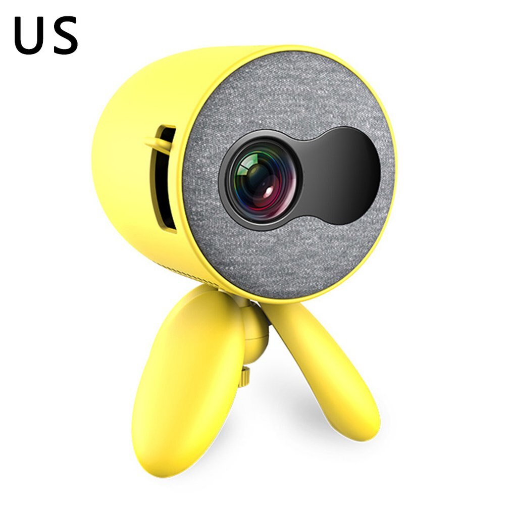 1 Pcs Yg220 Projector Home Mini Micro Led Mobile Phone With Screen Portable High-Definition Projector