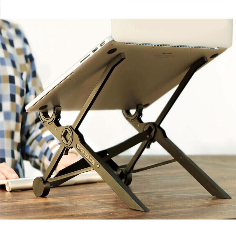 Adjustable Angle Lapdesk Height Folding Laptop Stand For Macbook Lenovo Dell Asus Portable Notebook Holder Cooling Bracket