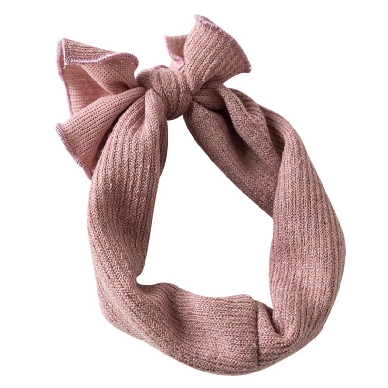 Bandeau pour -né, pour bébé, pour bébé, fille et garçon, bandeau Turban solide, souple, 1-4T: P