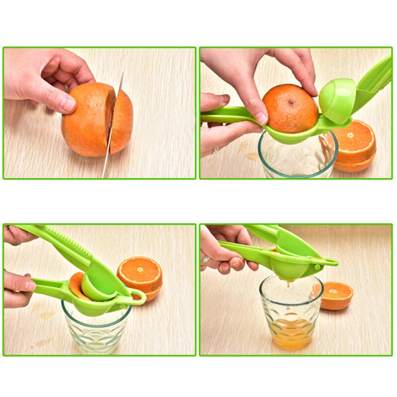 2 In1 Manual Mão Espremedor de Limão Laranja Espremedor Duplo Tigela Utensílios de Cozinha Espremedor de Limão espremedor de Frutas Espremedor Espremer