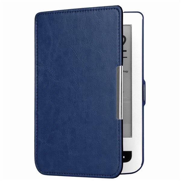 Gligle Magnet Case Cover for Pocketbook 614/615/614plus/624/625/626/640 Touch Lux2 PU Leather Ebook Shell: LRBLUE