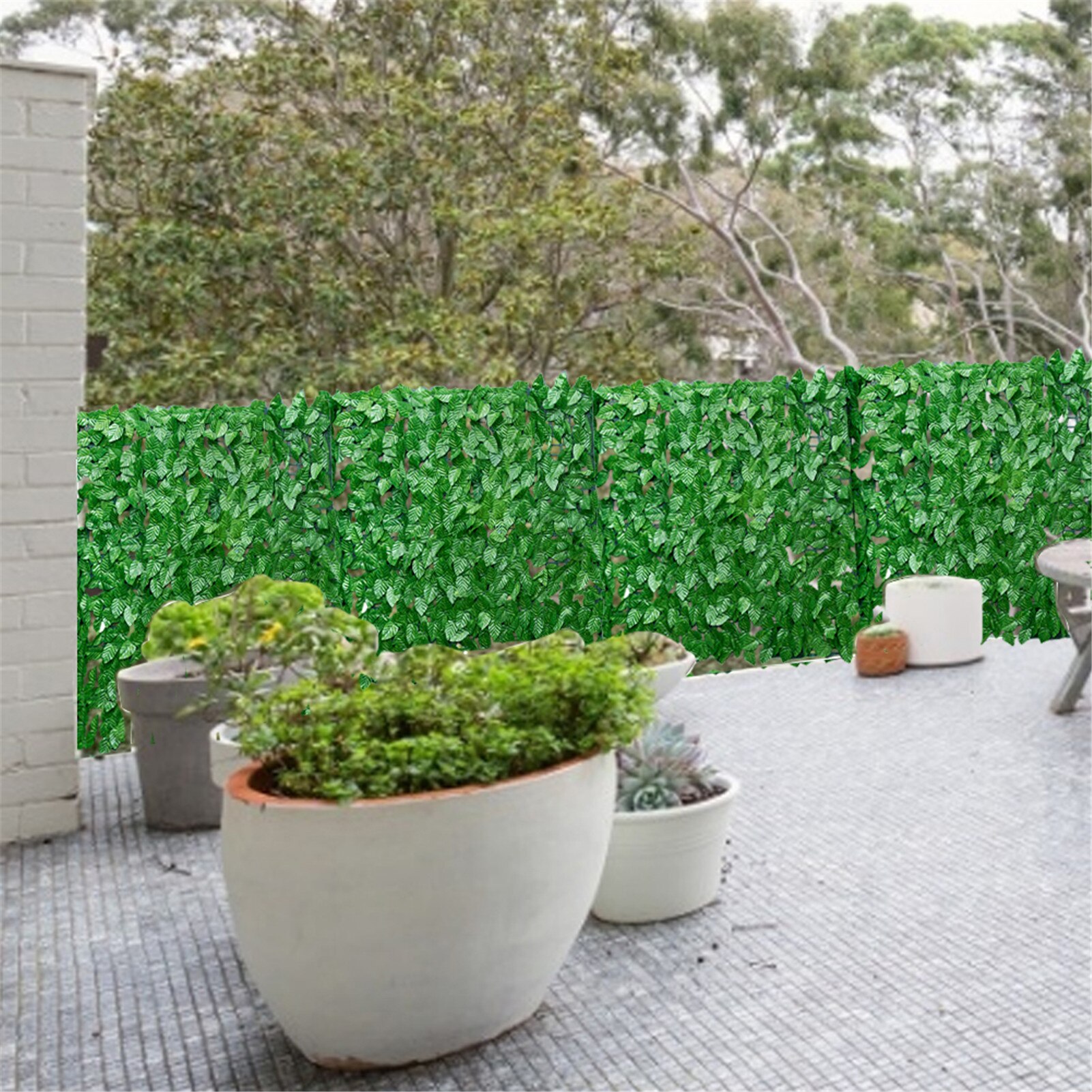 Garden Fence Artificial Leaf Privacy Fence Net Wall Landscaping Fence Balcony Fence Garden Rattan Fence Privacy Fence Roll Fence
