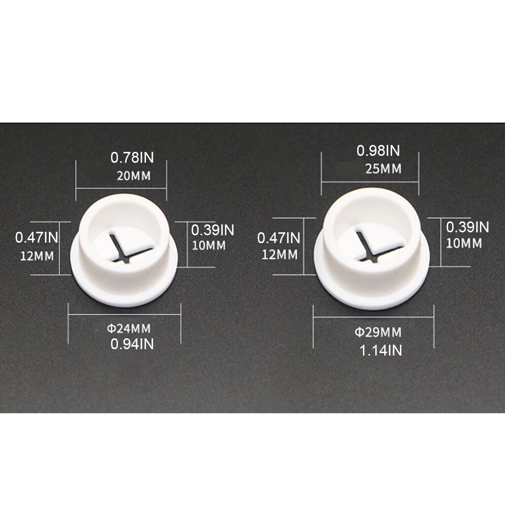 10 Pcs Flexible Wire Rubber Grommets Rubber Cable Cord Grommet for Desk Table Console Furnitures Hole Cover Dustproof