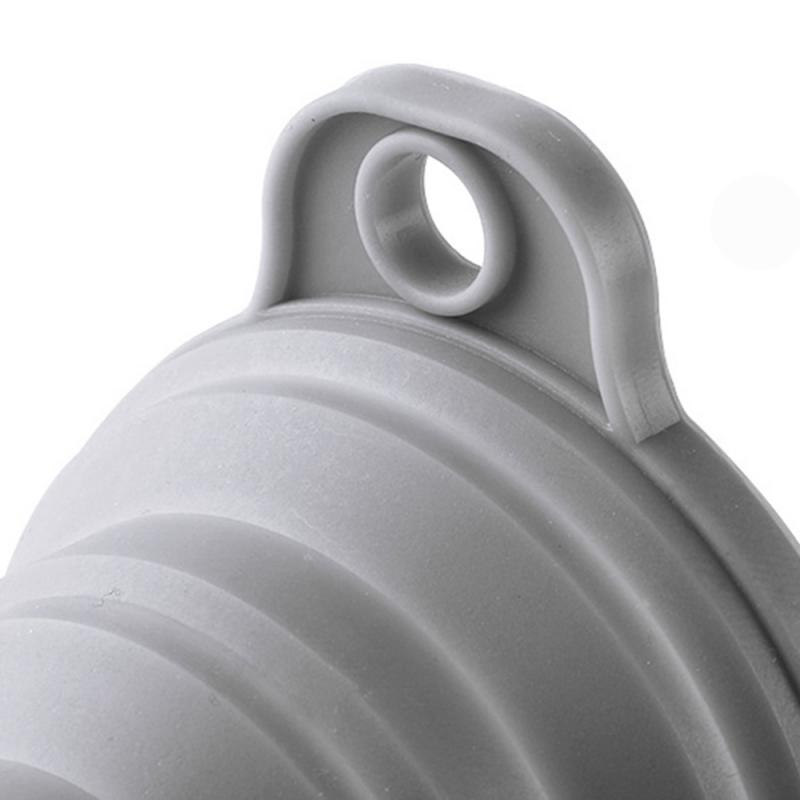 Mini entonnoir pliable en Silicone entonnoir pliable entonnoirs portables pliants être suspendus outils de cuisine de distribution de liquide domestique