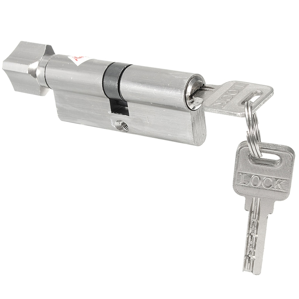 thumbnail image 2 of Mila Euro Profile Door Lock Cylinder Barrel With Key & Thumb Turn - Multiple Sizes 2 of 4